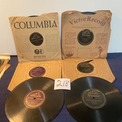 Vintage Victor 78 Records