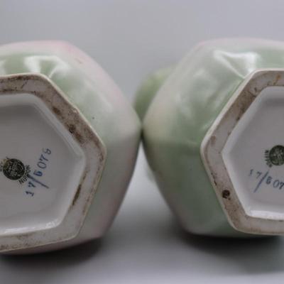NIPPON Hand Painted Vases (2)