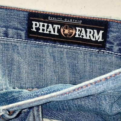 Vintage Phat Farm Distressed Jeans - Size 38X33