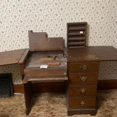 Vintage Sewing Cabinet