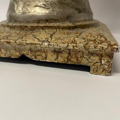 Decorative Vessel with Lid Featuring Fish Finial