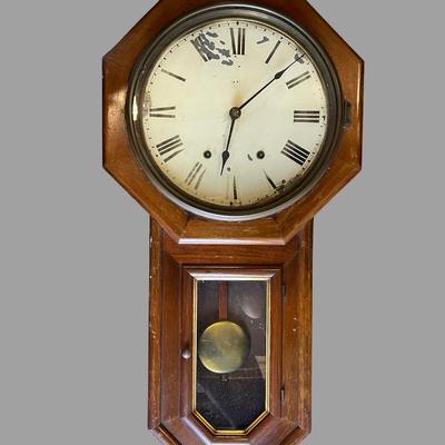Antique Seth Thomas Wall Clock