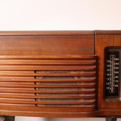 Antique Philco Phonograph/Radio (See Description)