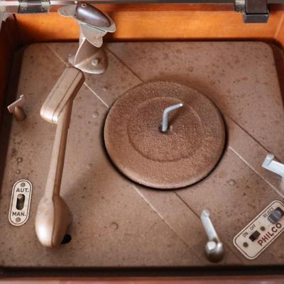 Antique Philco Phonograph/Radio (See Description)