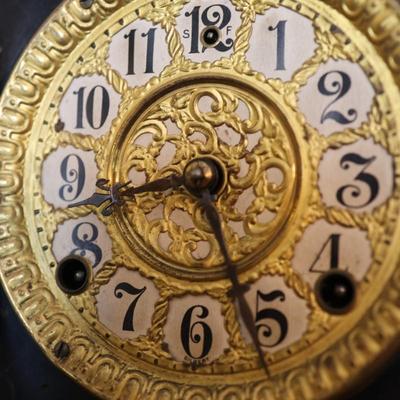 Antique Ornate Mantle Clock - Wm. L. Gilbert Clock Co. 1896 (See Description)