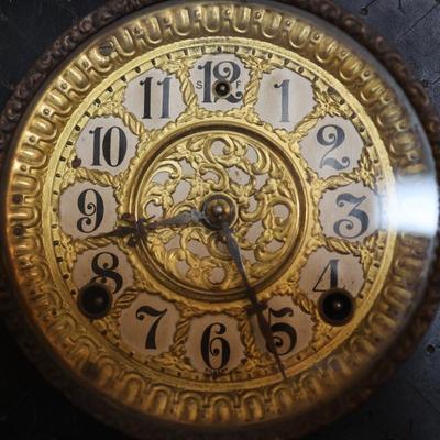 Antique Ornate Mantle Clock - Wm. L. Gilbert Clock Co. 1896 (See Description)