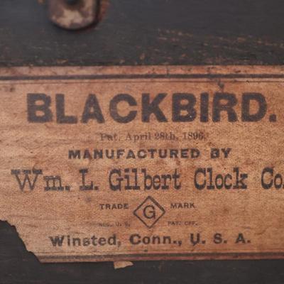 Antique Ornate Mantle Clock - Wm. L. Gilbert Clock Co. 1896 (See Description)