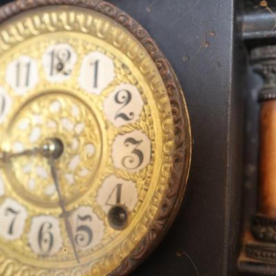 Antique Ornate Mantle Clock - Wm. L. Gilbert Clock Co. 1896 (See Description)