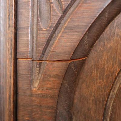 Antique Carved Cabinet (See Description)