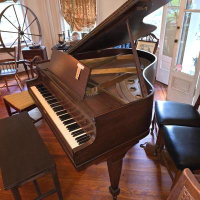 J&C Fischer Baby Grand Piano