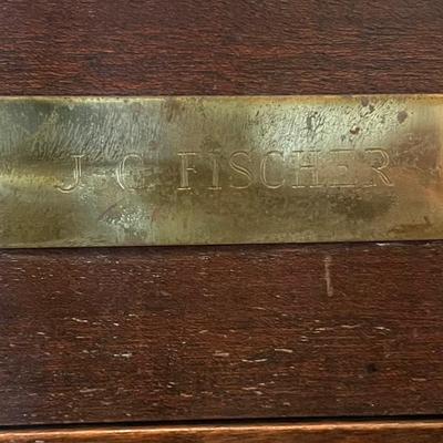 J&C Fischer Baby Grand Piano