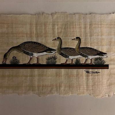 Certified Painting on Papyrus