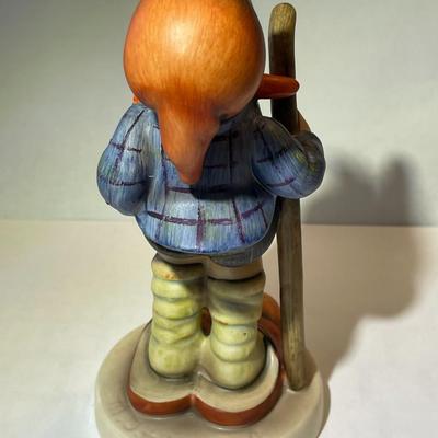 Hummel Figurine Little Hiker 16/1 Figurine 6" Tall Stylized Bee as Pictured.