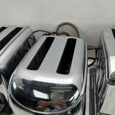 3 vintage toasters for restoration