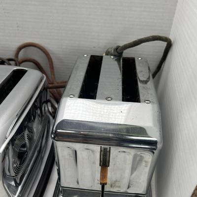 3 vintage toasters for restoration