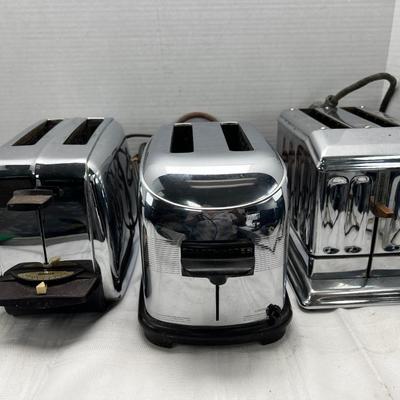 3 vintage toasters for restoration