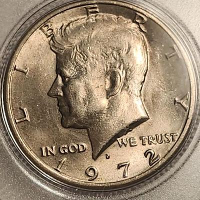1972 and 1971 Kennedy Half Dollar, Two Westward Journey Nickel Series Black Diamong buffalo cion