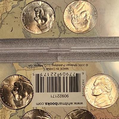 1972 and 1971 Kennedy Half Dollar, Two Westward Journey Nickel Series Black Diamong buffalo cion