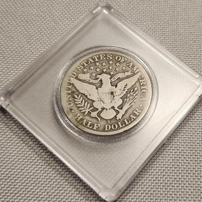 1912 Year Barber Half Dollar