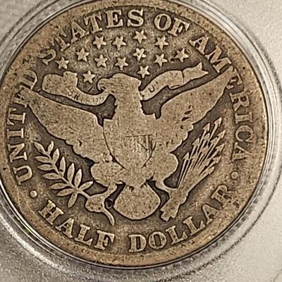 1902 Barber Half Dollar