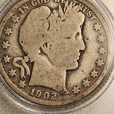 1902 Barber Half Dollar