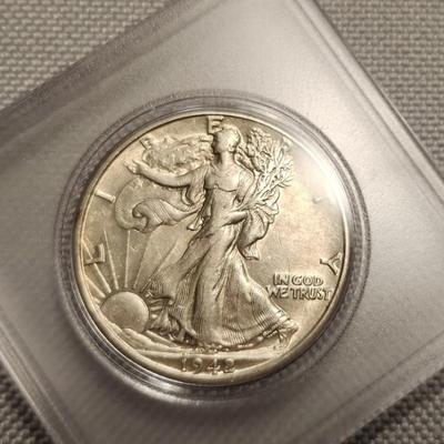 1942 Walking Liberty Half Dollar