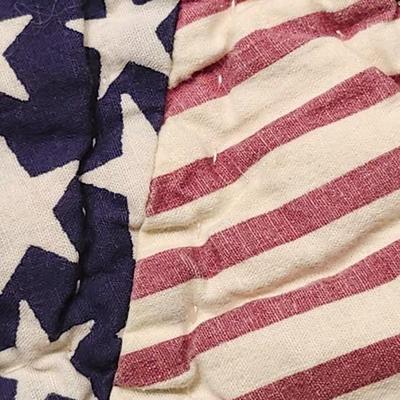 51 by 59 Stars & Stripes Quilt