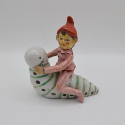 VTG Ceramic Pixie Elf - Made in Occupied Japan