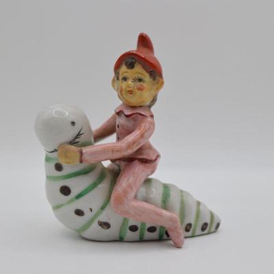 VTG Ceramic Pixie Elf - Made in Occupied Japan