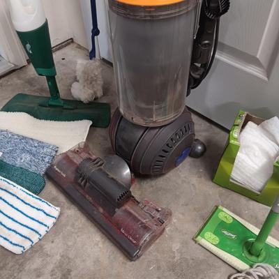 DYSON BAGLESS VACUUM AND OTHER FLOOR CARE TOOLS