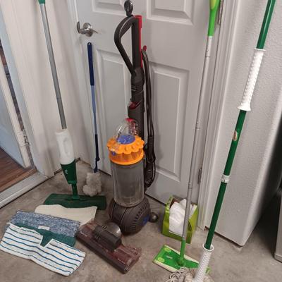 DYSON BAGLESS VACUUM AND OTHER FLOOR CARE TOOLS