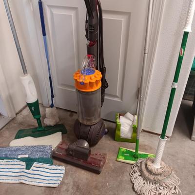 DYSON BAGLESS VACUUM AND OTHER FLOOR CARE TOOLS