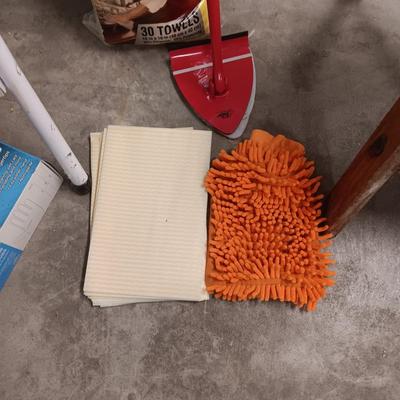 METAL AND WOOD STEP STOOLS, MICROFIBER TOWELS AND MORE
