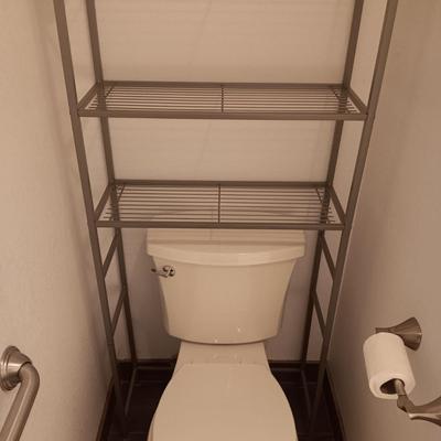 OVER THE TOILET METAL SHELF