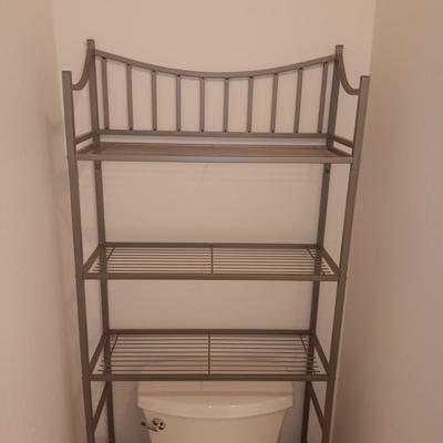 OVER THE TOILET METAL SHELF