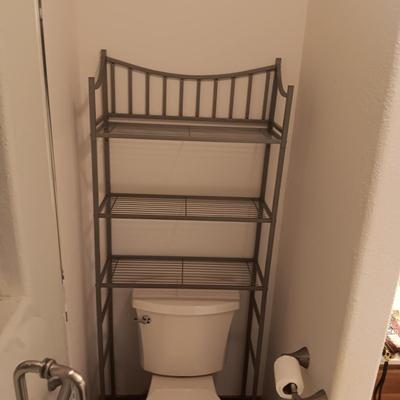 OVER THE TOILET METAL SHELF