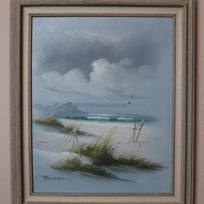 Original Oil on Canvas Painting by R. Simon