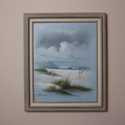 Original Oil on Canvas Painting by R. Simon