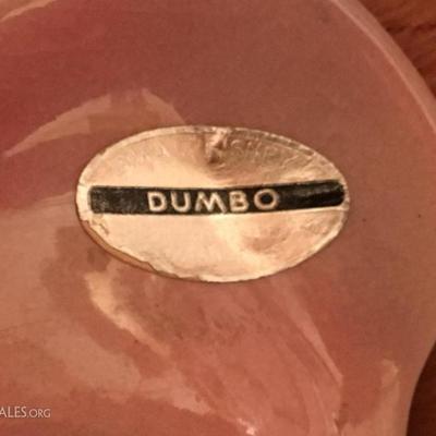 Vintage Enesco, Walt Disney's DUMBO w/ Hat & Sticker