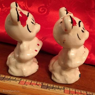 Vintage Walt Disney MICKEY MOUSE, Salt & Pepper Set