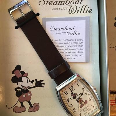 NEW Disney 1928 STEAMBOAT WILLIE 75th, 2004 WATCH