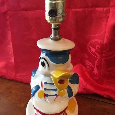 DONALD DUCK LAMP Disney 