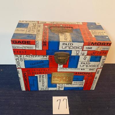 Vintage File Box