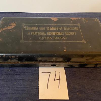 Topeka Kansas Cash Box