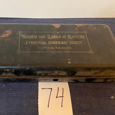 Topeka Kansas Cash Box