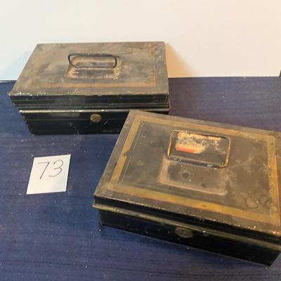 Vintage Metal Boxes