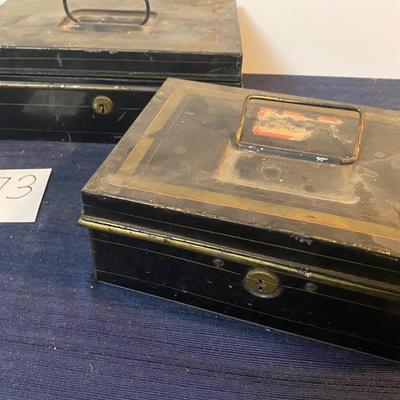 Vintage Metal Boxes