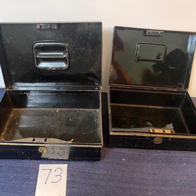Vintage Metal Boxes
