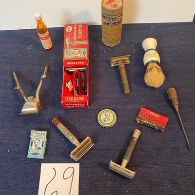 Vintage Shaving Lot