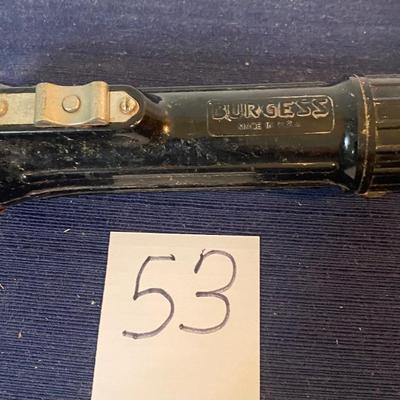 Vintage Burgess Flashlight